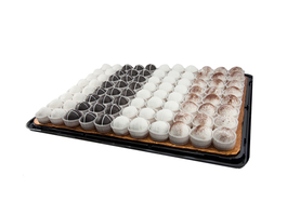 88 Piece Cake Ball Catering Trays