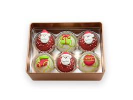 Mini Santa Cake Ball Collection