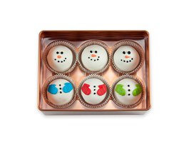 Mini Snowman Cake Ball Collection