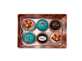 The Mini Thanksgiving Cake Ball Collection