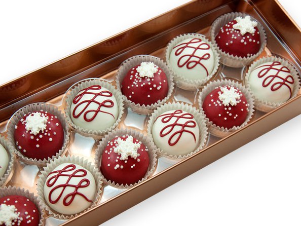 Christmas Snowfall Cake Ball Collection