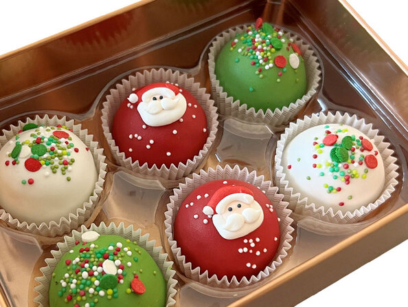 The Mini Christmas Cake Ball Collection