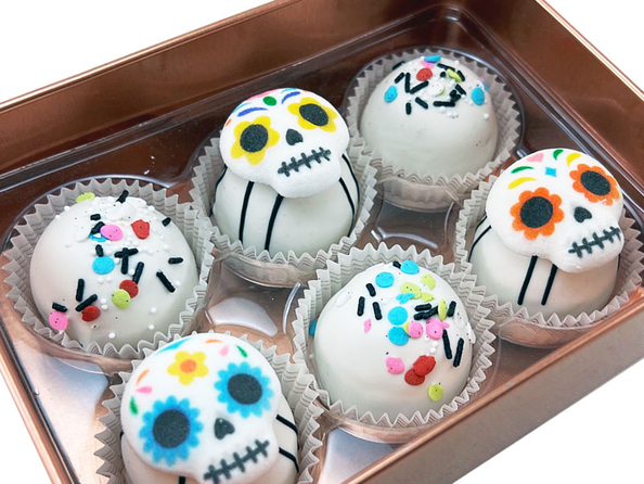 The Mini Dia de los Muertos Cake Ball Collection