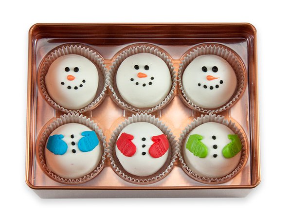 Mini Snowman Cake Ball Collection