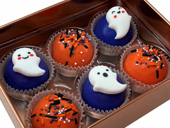 The Mini Spooky Ghost Cake Ball Collection