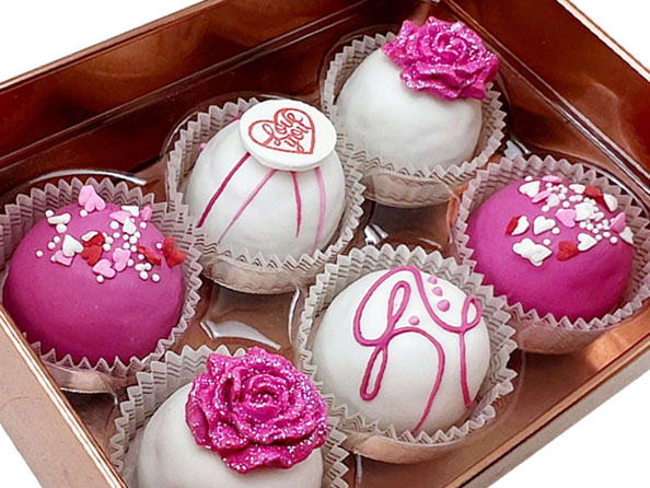 The Mini Sweetheart Cake Ball Collection