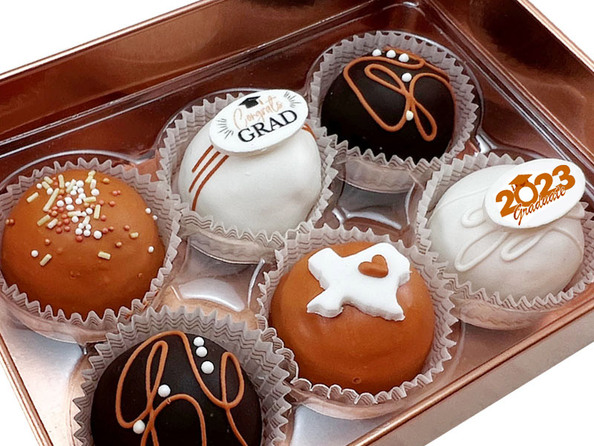 The Mini UT Graduation Cake Ball Collection